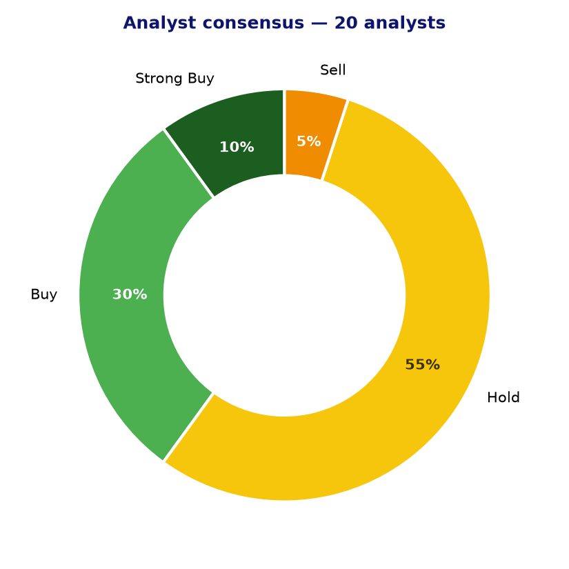 Analyst consensus NTAP